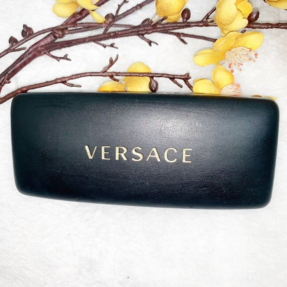 VERSACE Glasses Case  - Hard Shell Clam